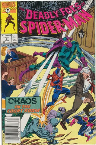 Deadly Foes Of Spider-Man #2 by Marvel Comics