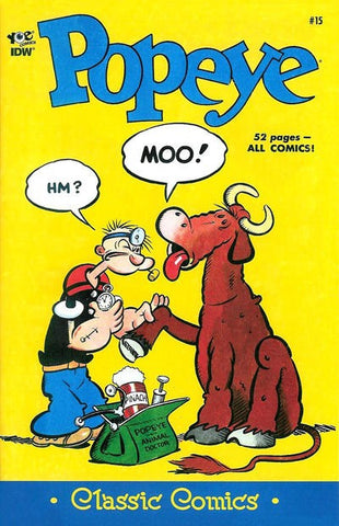 Classic Popeye #15 by IDW Comics