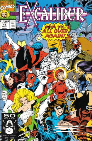 Excalibur #41 by Marvel Comics