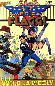 American Flagg! #16 by First Comics