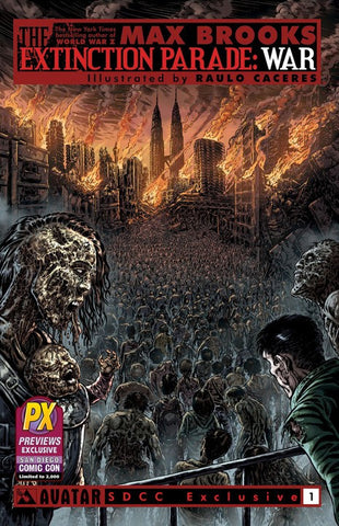 Extinction Parade War #1 by Avatar Comics