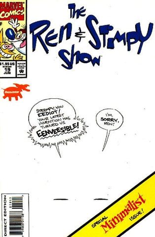 Ren & Stimpy #19 by Marvel Comics