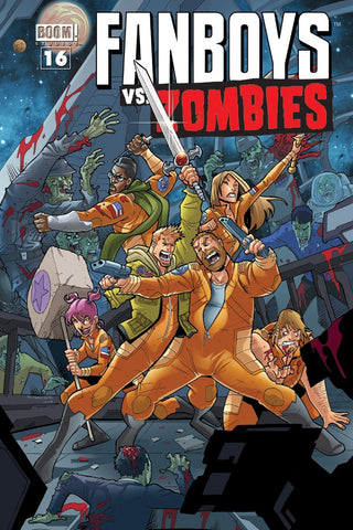 Fanboys VS Zombies #16 by DC Comics