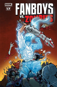 Fanboys VS Zombies #17 by DC Comics