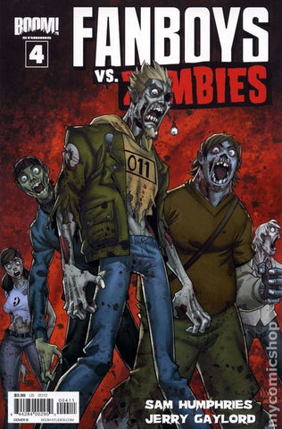 Fanboys VS Zombies #4 by DC Comics