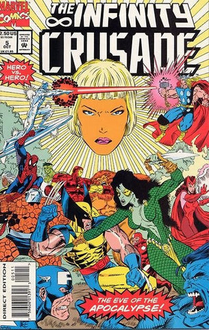 Infinity Crusade #5 by Marvel Comics Warlock Silver Surfer