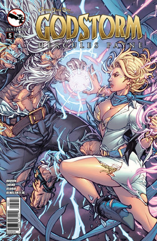 Godstorm Hercules Payne #5 by Zenescope Comics