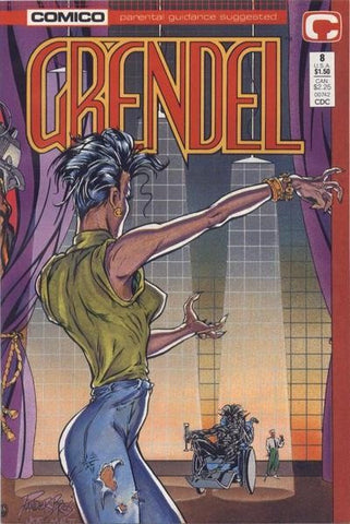 Grendel #8 by Comico Comics