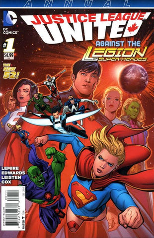 Justice League United Annual #1 by DC Comics