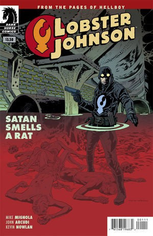 Lobster Johnson Satan Smells A Rat #1 by Dark Hose Comics