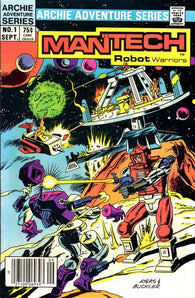 Mantech Robot Warriors #1 by Archie Comics