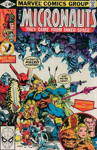  Micronauts #15 by Marvel Comics