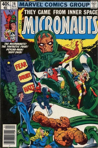 Micronauts #16 by Marvel Comics