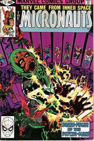 Micronauts #17 by Marvel Comics