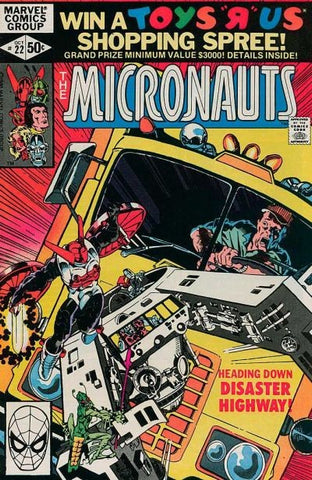 Micronauts #22 by Marvel Comics