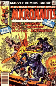 Micronauts #28 by Marvel Comics