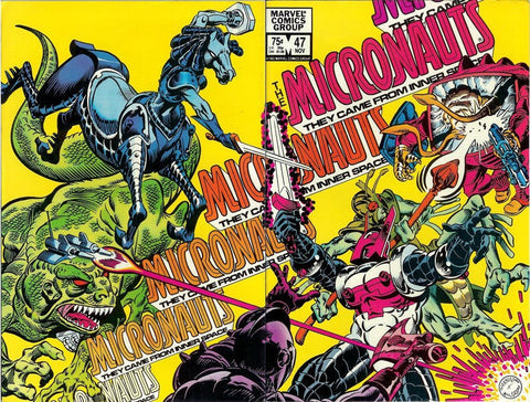 Micronauts #47 by Marvel Comics