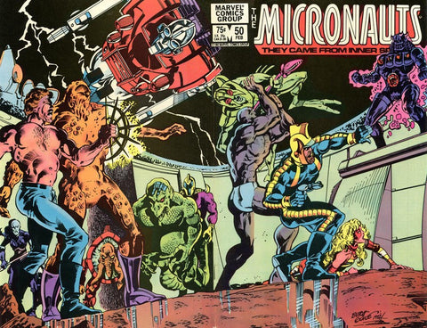 Micronauts #50 by Marvel Comics