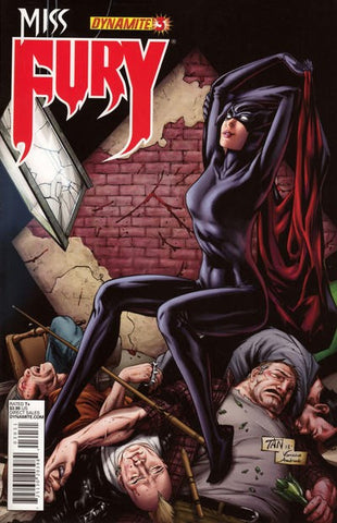 Miss Fury #3 by Dynamite Comics