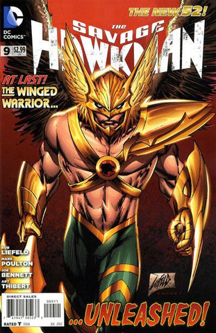 Savage Hawkman #9 by DC Comics