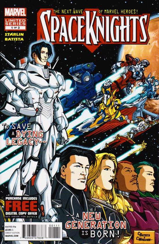 Spaceknights #1 by Marvel Comics