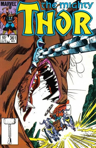 The Might Thor #361 by Marvel Comics