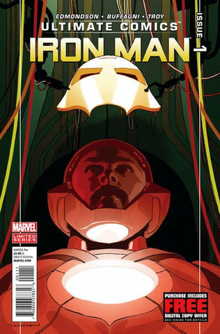 Ultimate Comics Iron Man #1 by Marvel Comics